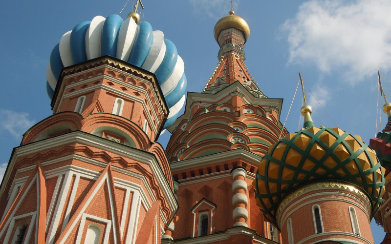 Katedrala Vasilija Blaženega v Moskvi.