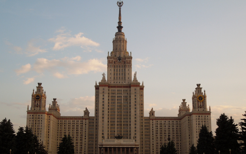 Moskovska državna univerza – MGU –, kjer sem preživela tri poletja.